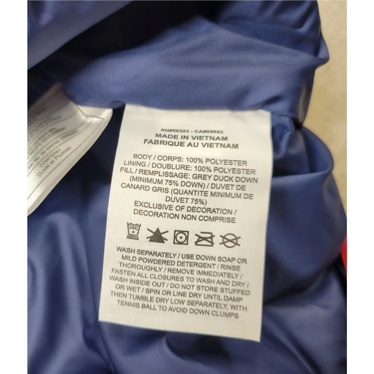 Nike clothing - Nike Storm Fit Windrunner - Storm Fit Windrunner - DD6795-410 - Blue Red White 22