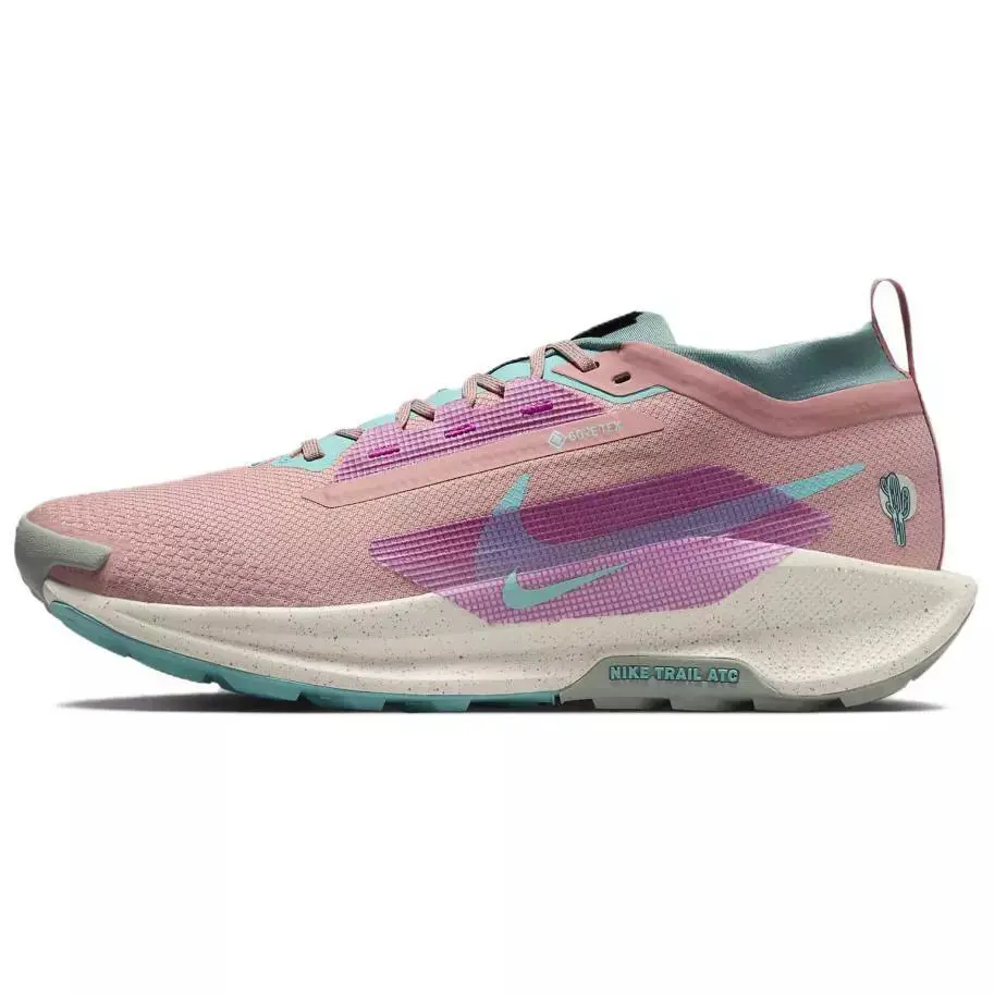 Nike Mens Pegasus Trail 5 Gtx Gore-tex Trail Shoes FQ0908 600 - RED STARDUST /GREEN FROST