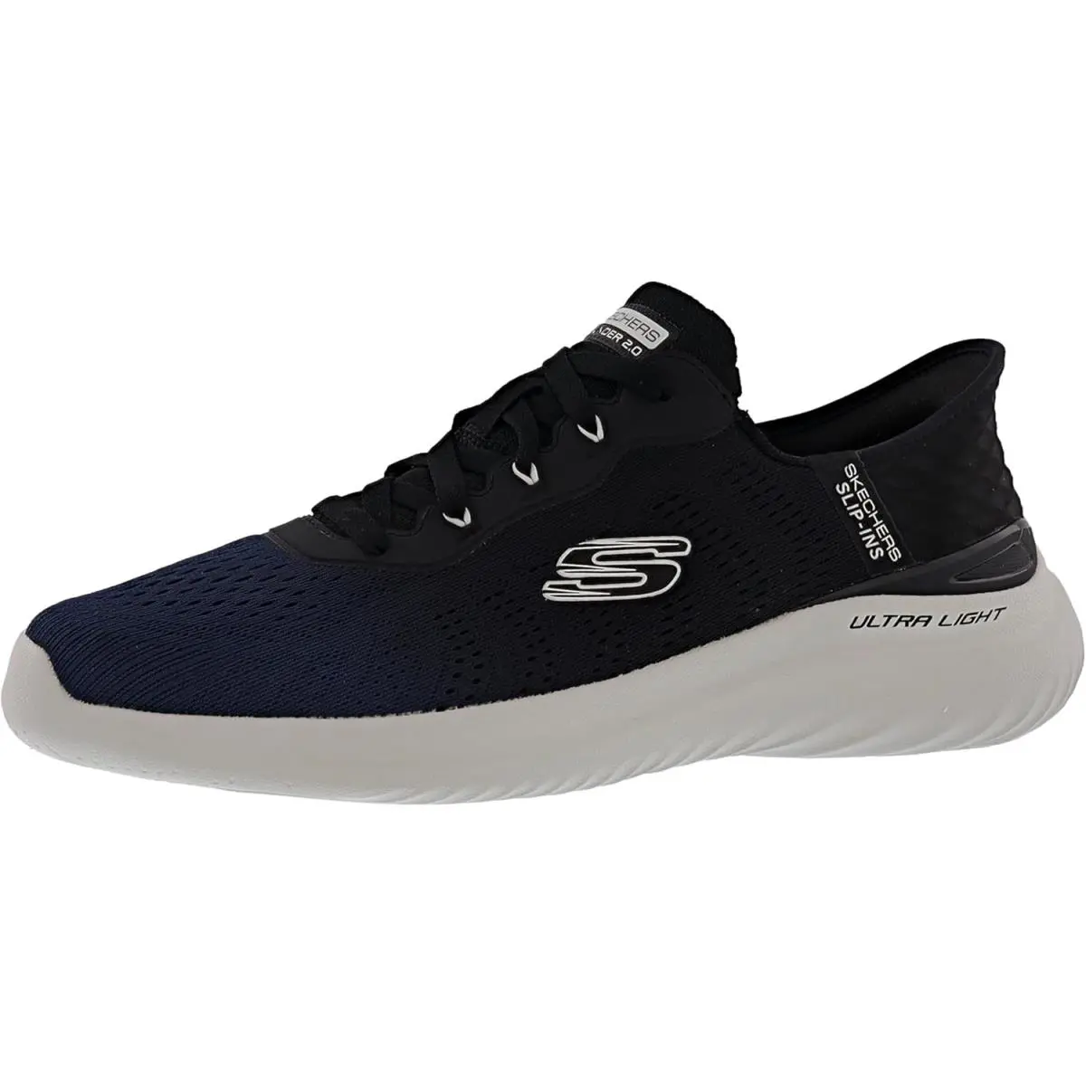 Skechers Men`s Slip-ins: Bounder 2.0 Tellem Walking Shoes - Navy/Black