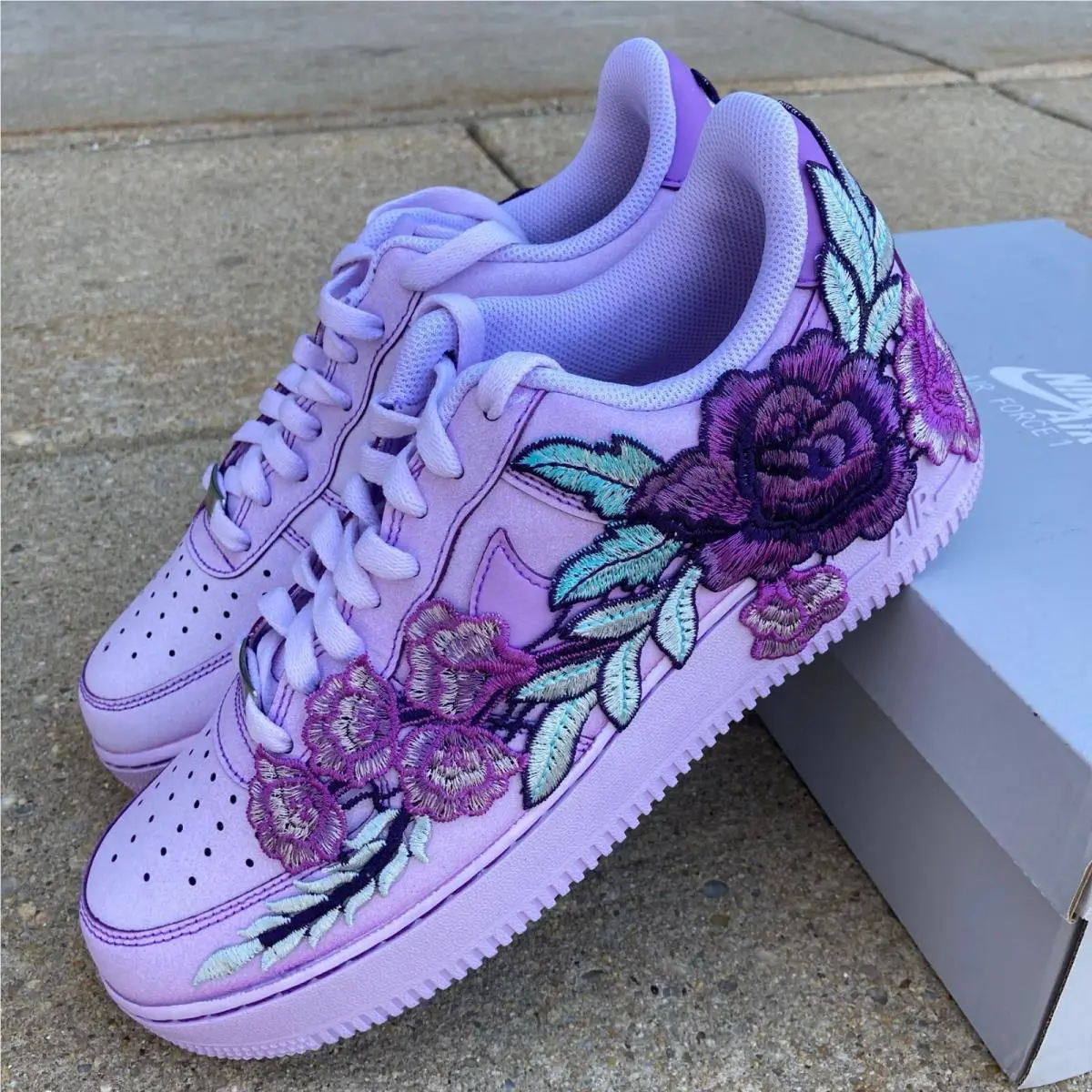 Nike shoes - Nike Air Force 1 - Air Force - CW2288-111 - Purple 10