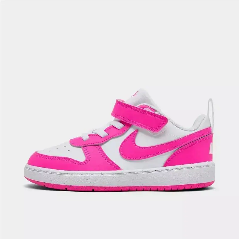 Nike shoes - Nike Court Borough - Court Borough - White / Laser Fuchsia 0
