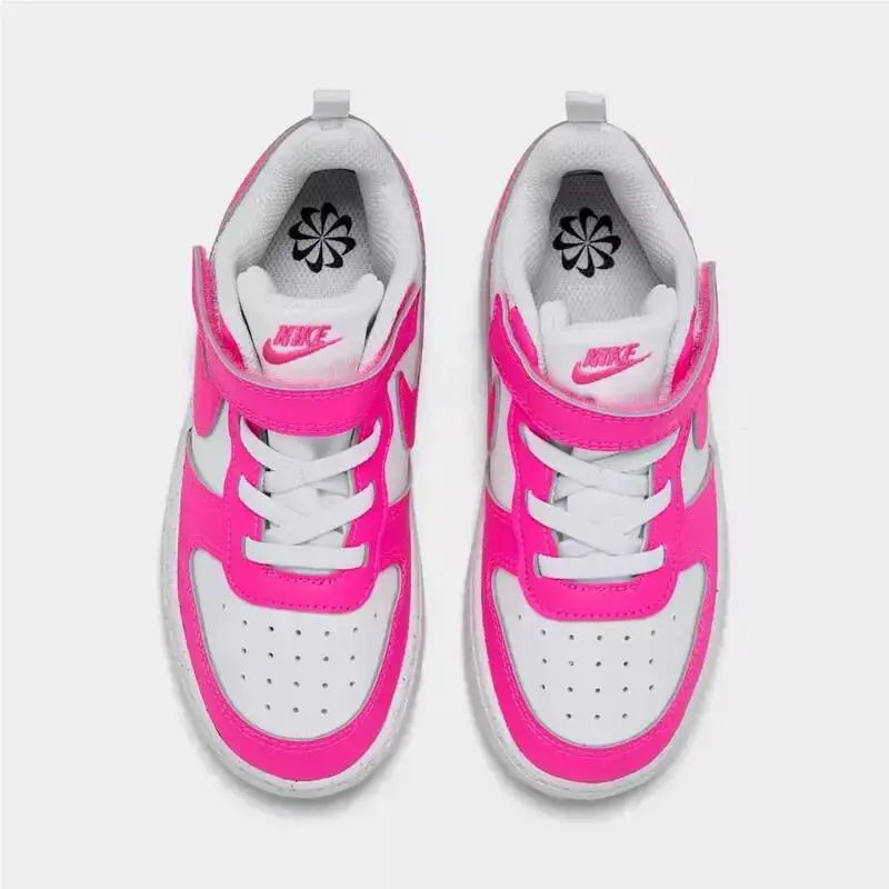 Nike shoes - Nike Court Borough - Court Borough - White / Laser Fuchsia 1