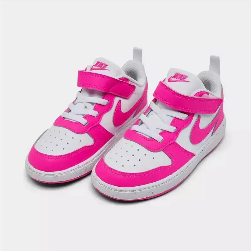 Nike shoes - Nike Court Borough - Court Borough - White / Laser Fuchsia 5