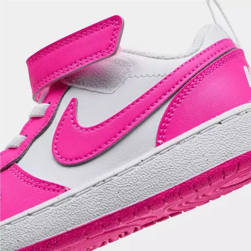 Nike shoes - Nike Court Borough - Court Borough - White / Laser Fuchsia 2