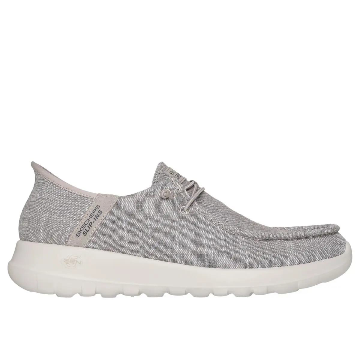 Skechers Go Walk Max-with Ease Taupe Slip-ins Sneaker Men`s Sizes 7-14/NEW - Beige