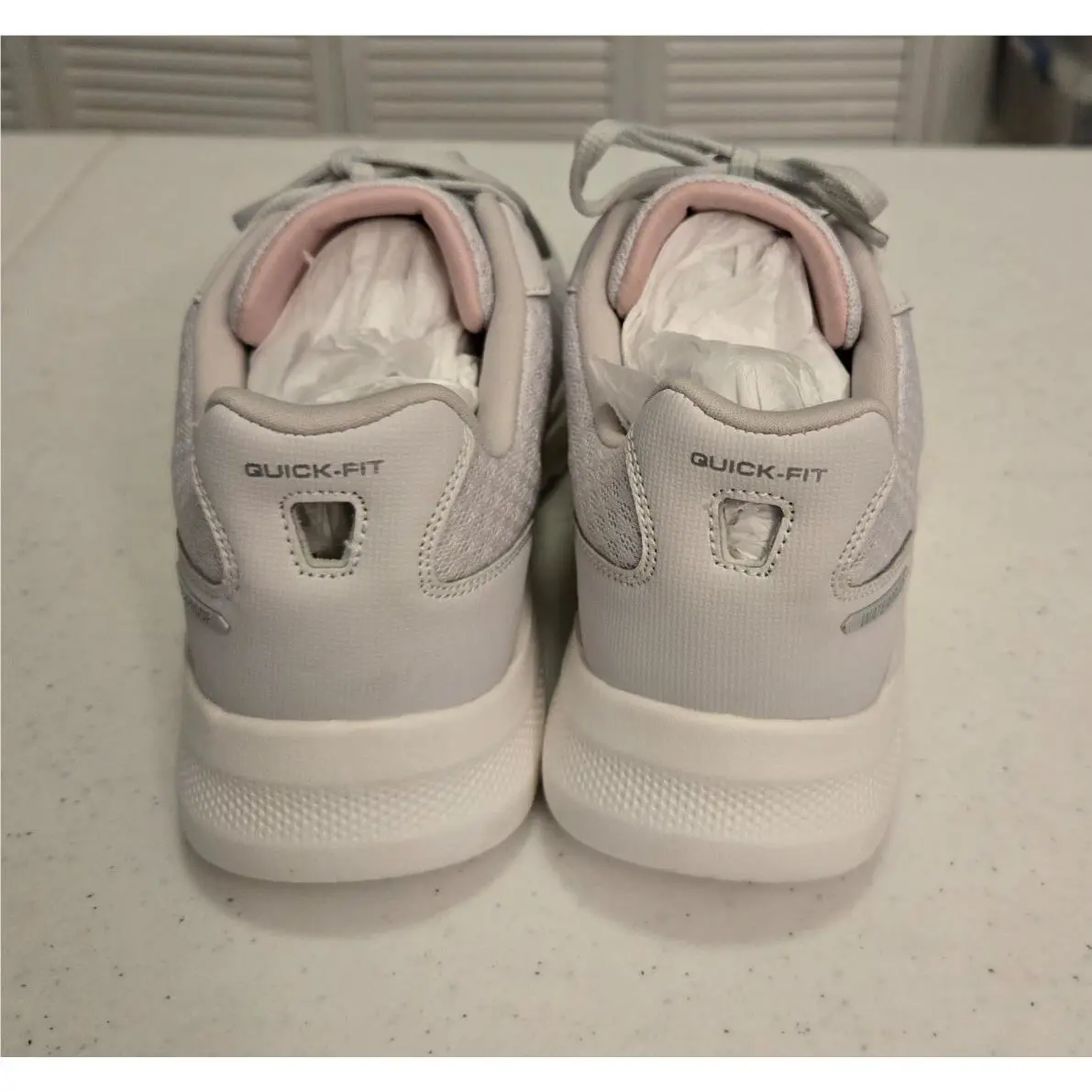Skechers shoes - Go Walk 6- Venecia - Walk Venecia - 124549 LGPK - Lt Gray Pink (UPC: 195969508916) 5