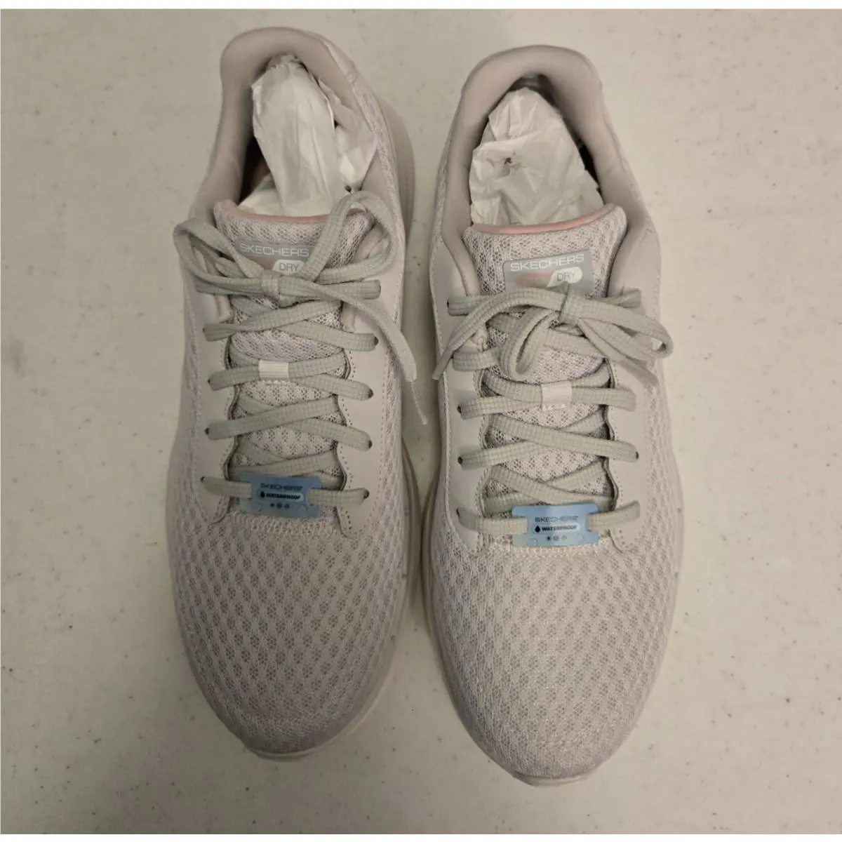 Skechers shoes - Go Walk 6- Venecia - Walk Venecia - 124549 LGPK - Lt Gray Pink (UPC: 195969508916) 6