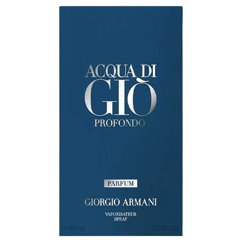 Giorgio Armani Acqua Di Gio Profondo Parfum 6.7oz / 200 ml Spray For Men