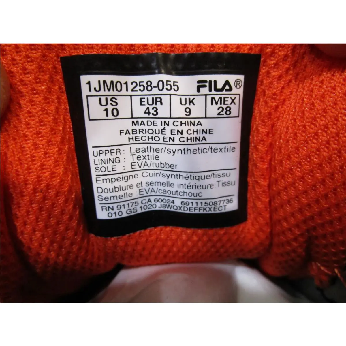 Fila shoes - FILA Oakmont Tr - Oakmont - 1JM01258-055 - Highrise/Black/Safety Yellow 4
