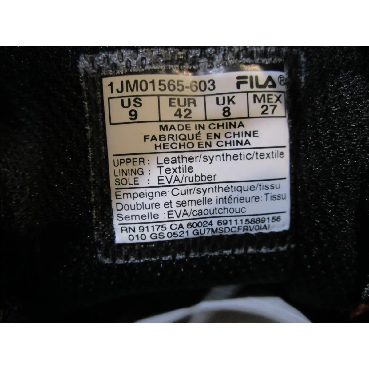 Fila shoes - FILA Oakmont Tr - Oakmont - 1JM01565-603 - Chili/Black/Castlerock 4