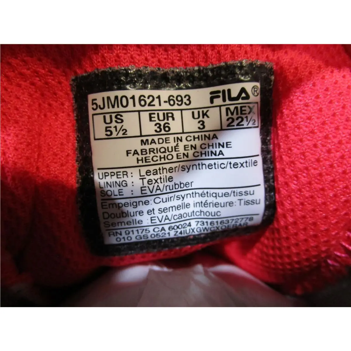 Fila shoes - Fila Oakmont TR - Oakmont - 5JM01621-693 - Multicolor 5