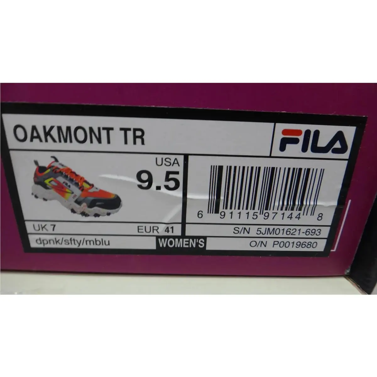 Fila shoes - FILA Oakmont TR - Oakmont - 5JM01621693 - Multicolor 1