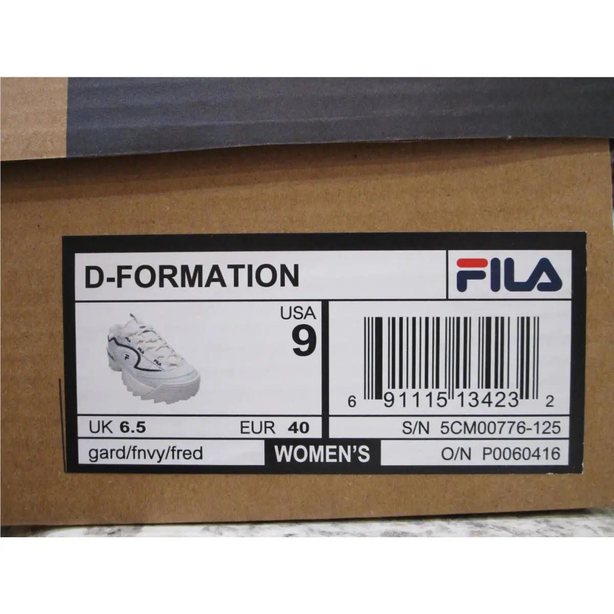Fila shoes - Gard/fnvy/fred 4