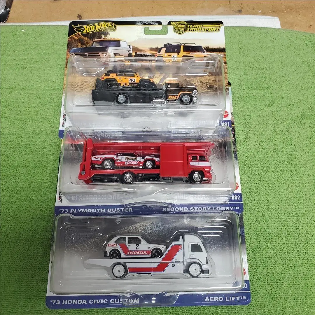 Hot Wheels 2025 Car Culture Team Transport G Case Set of 3 Cars