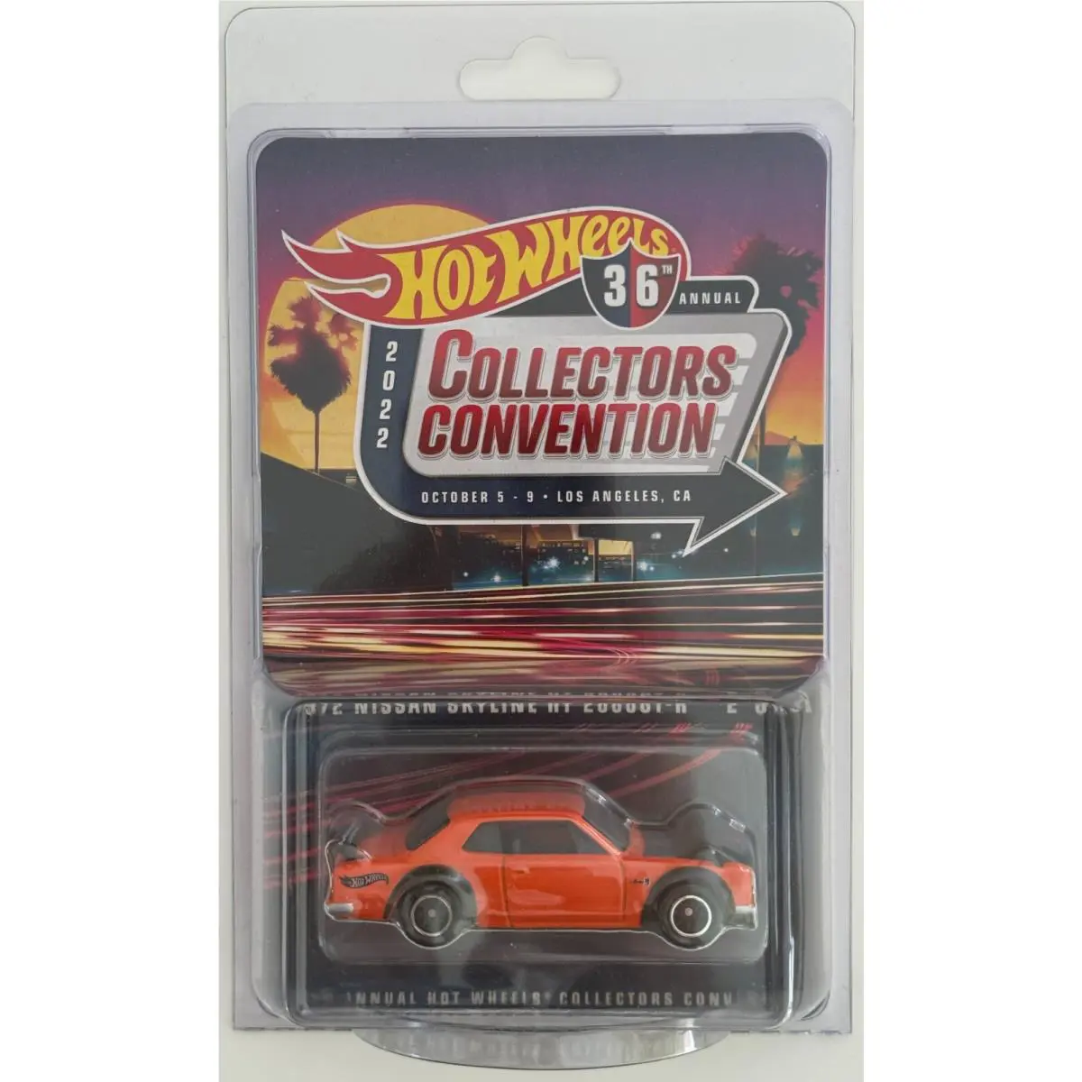 Hot Wheels 36th Annual Convention 1972 Nissan Skyline HT 200GT-R 01759/6200