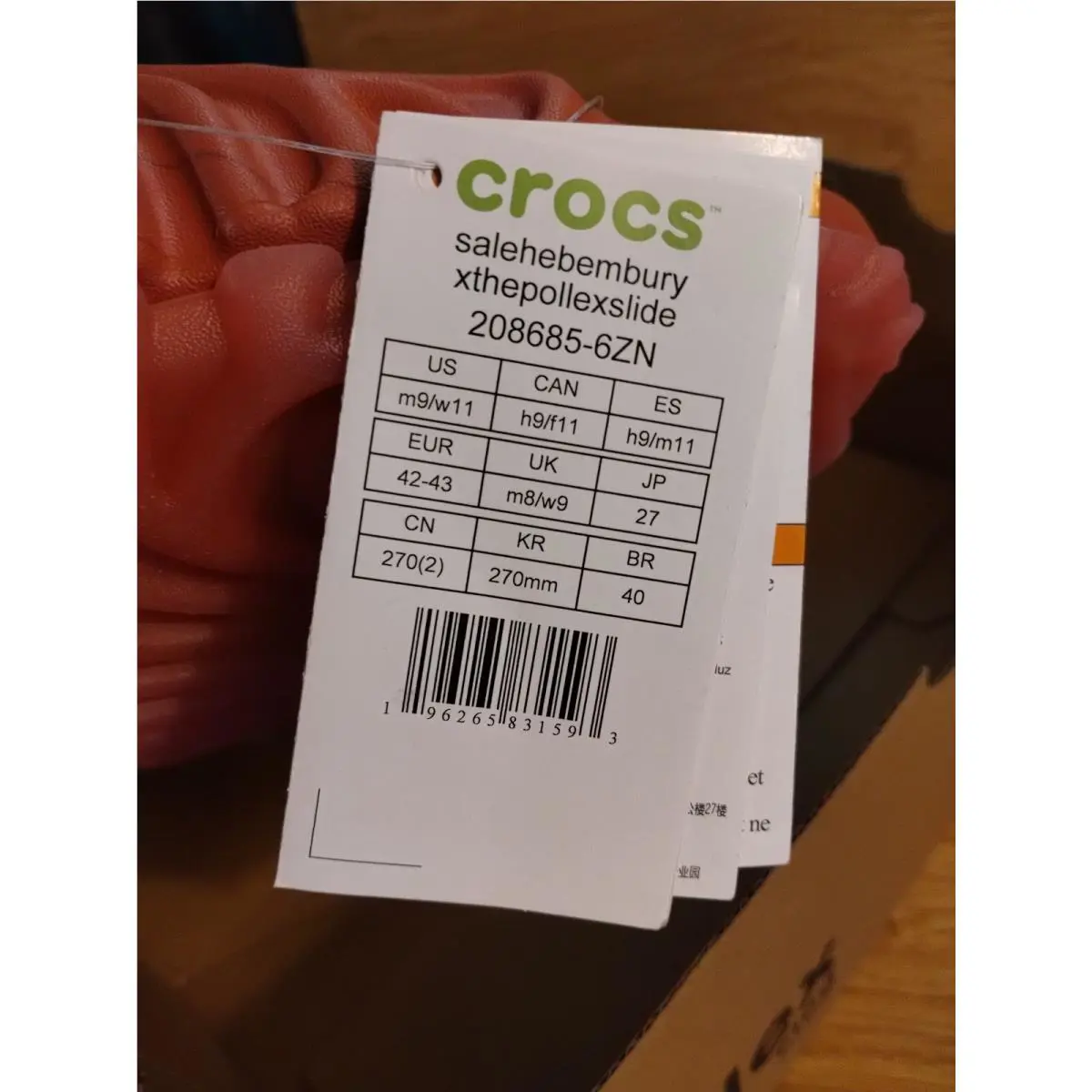 Crocs shoes - Classic - Classic - Red (UPC: 196265831487) 6