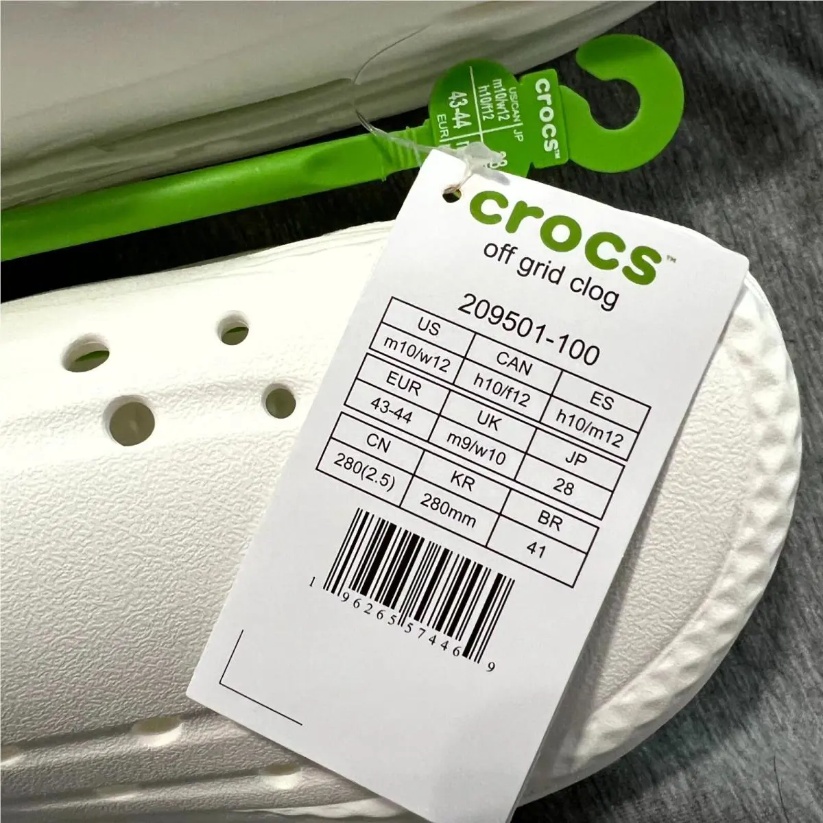 Crocs shoes - Crocs Off Grid Clog - Off Grid Clog - White 7