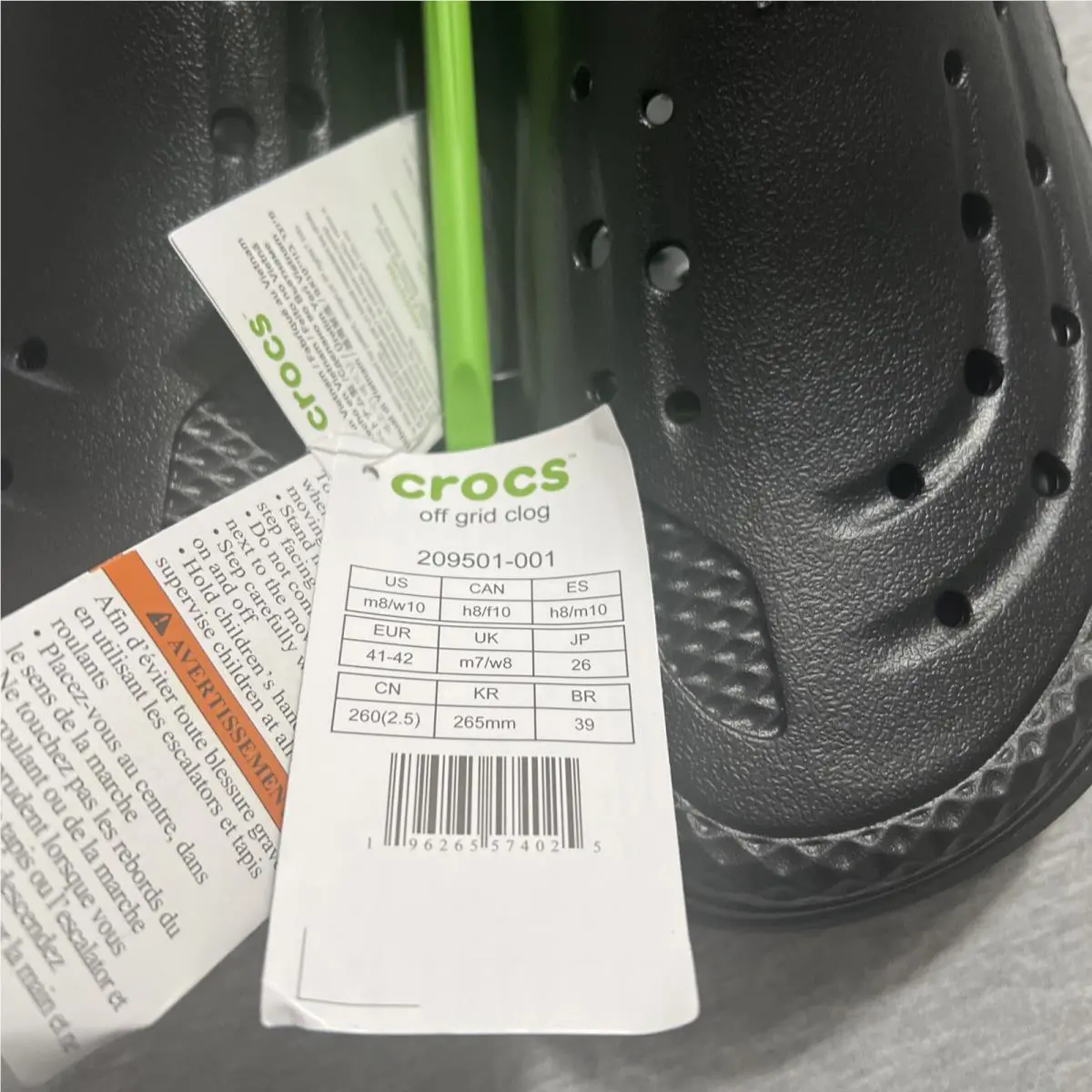 Crocs shoes - Crocs Off Grid Clog - Off Grid Clog - Black 3
