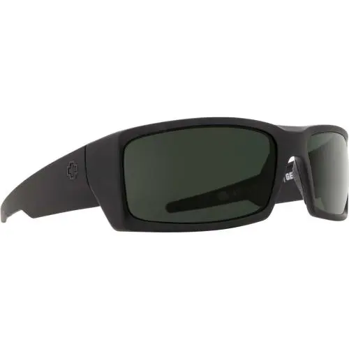 Spy General Sunglasses Unisex Soft Matte Black-Gray Green by SPY Optics