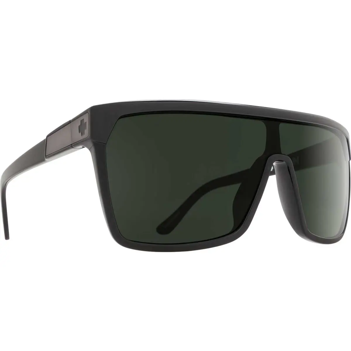 Spy Flynn Sunglasses Unisex Black/Matte Black-Gray Green by SPY Optics