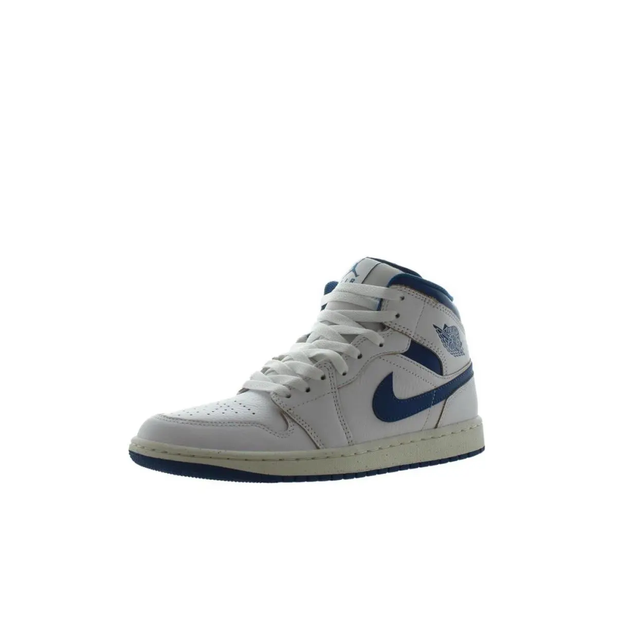 Nike Air Jordan 1 Mid SE Industrial Blue White FN5215-141 Men`s Size 10 - Blue
