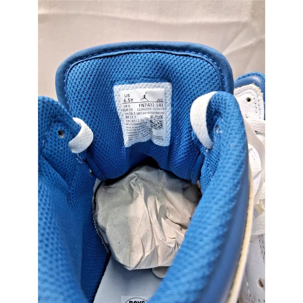 Nike shoes - Nike Air Jordan 1 - Air - FN5215-141 - Multicolor (UPC: 197593820297) 4