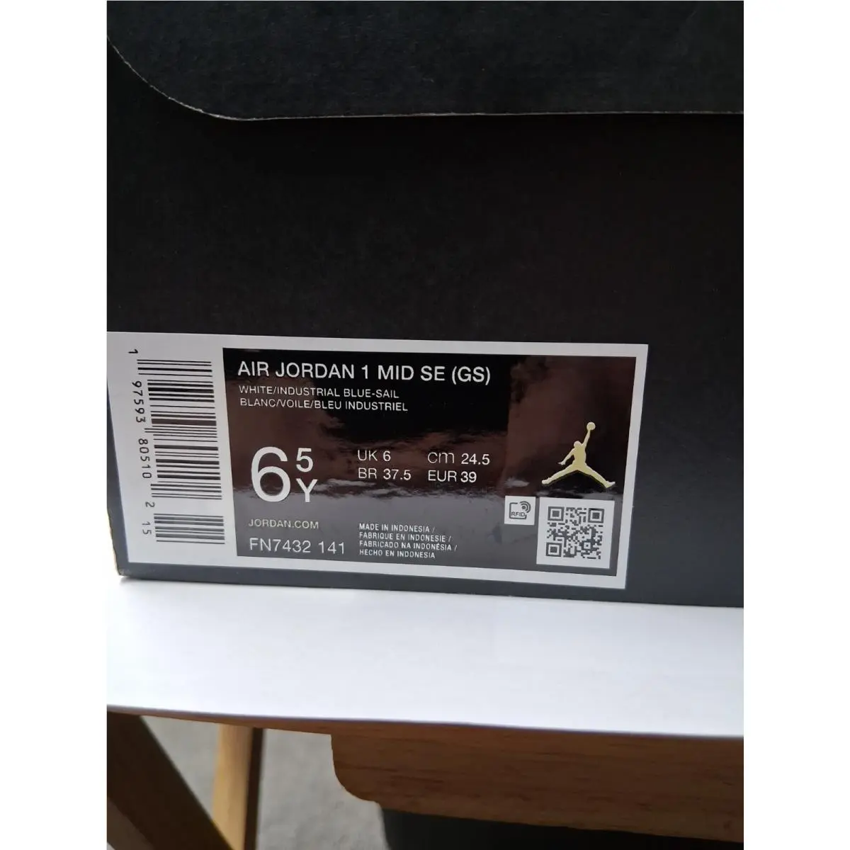 Nike shoes - Nike Air Jordan 1 - Air - FN5215-141 - Multicolor (UPC: 197593820297) 5