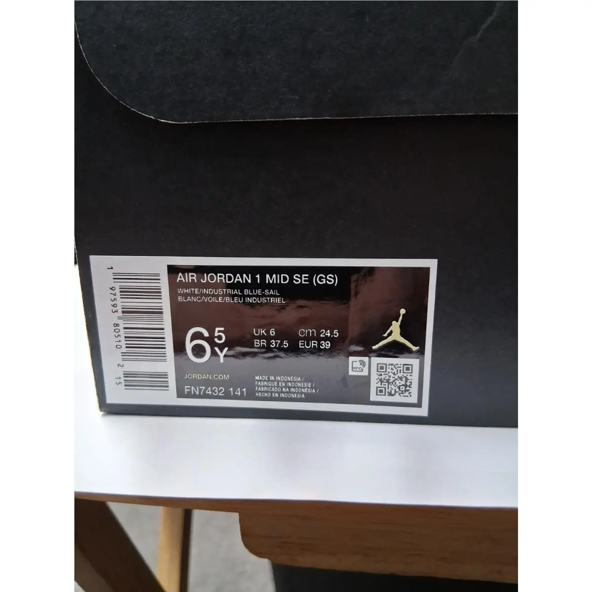 Nike shoes - Nike Air Jordan 1 - Air - FN5215-141 - Multicolor (UPC: 197593820297) 6