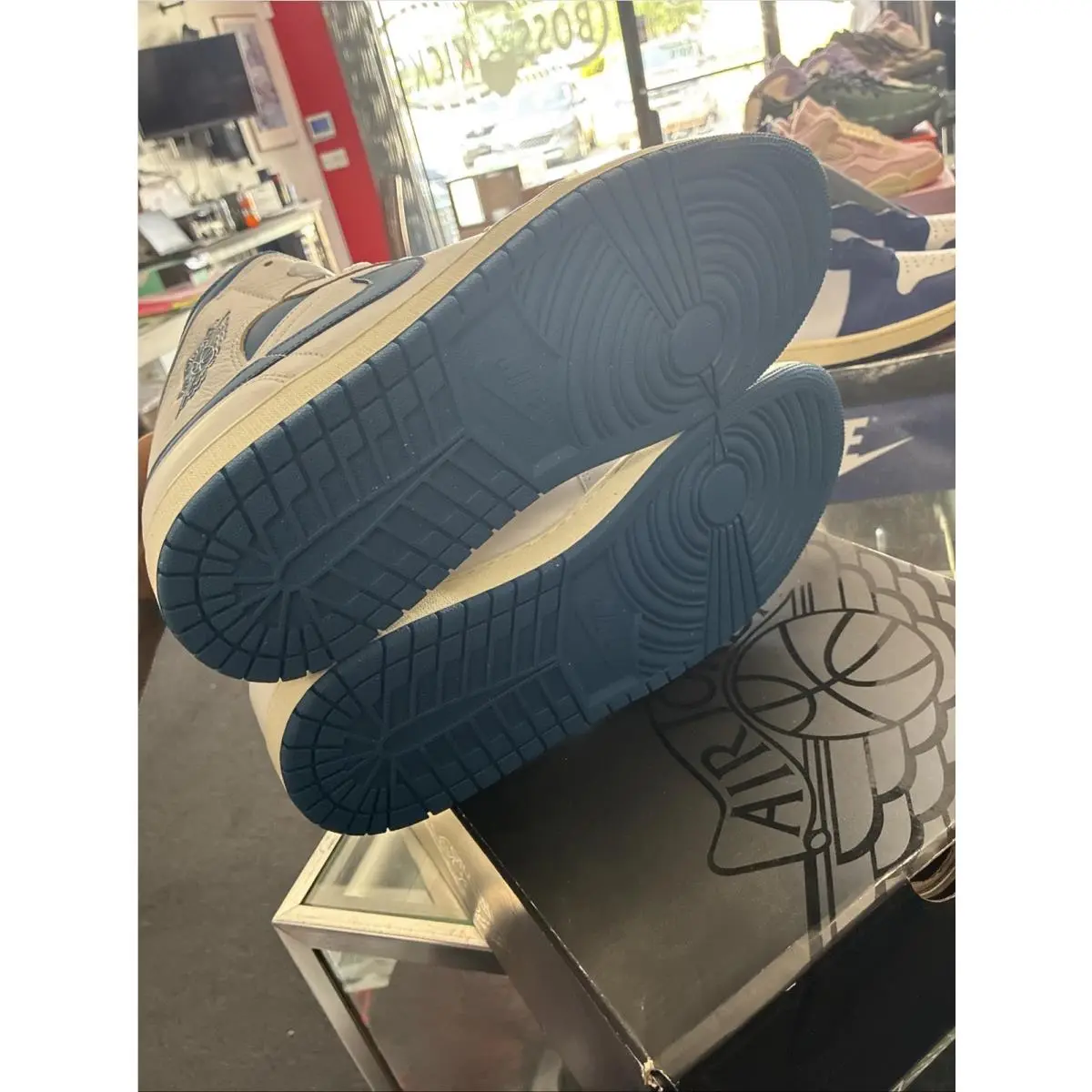 Nike shoes - Air Jordan 1 Mid SE - FN5215-141 - Blue 10