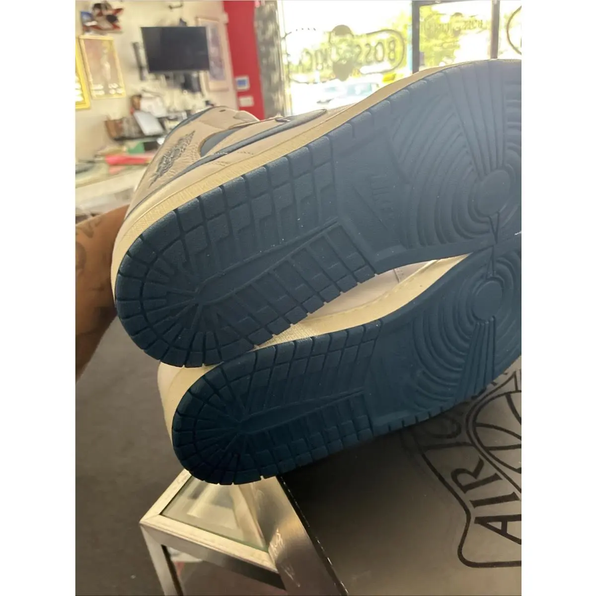 Nike shoes - Air Jordan 1 Mid SE - FN5215-141 - Blue 12