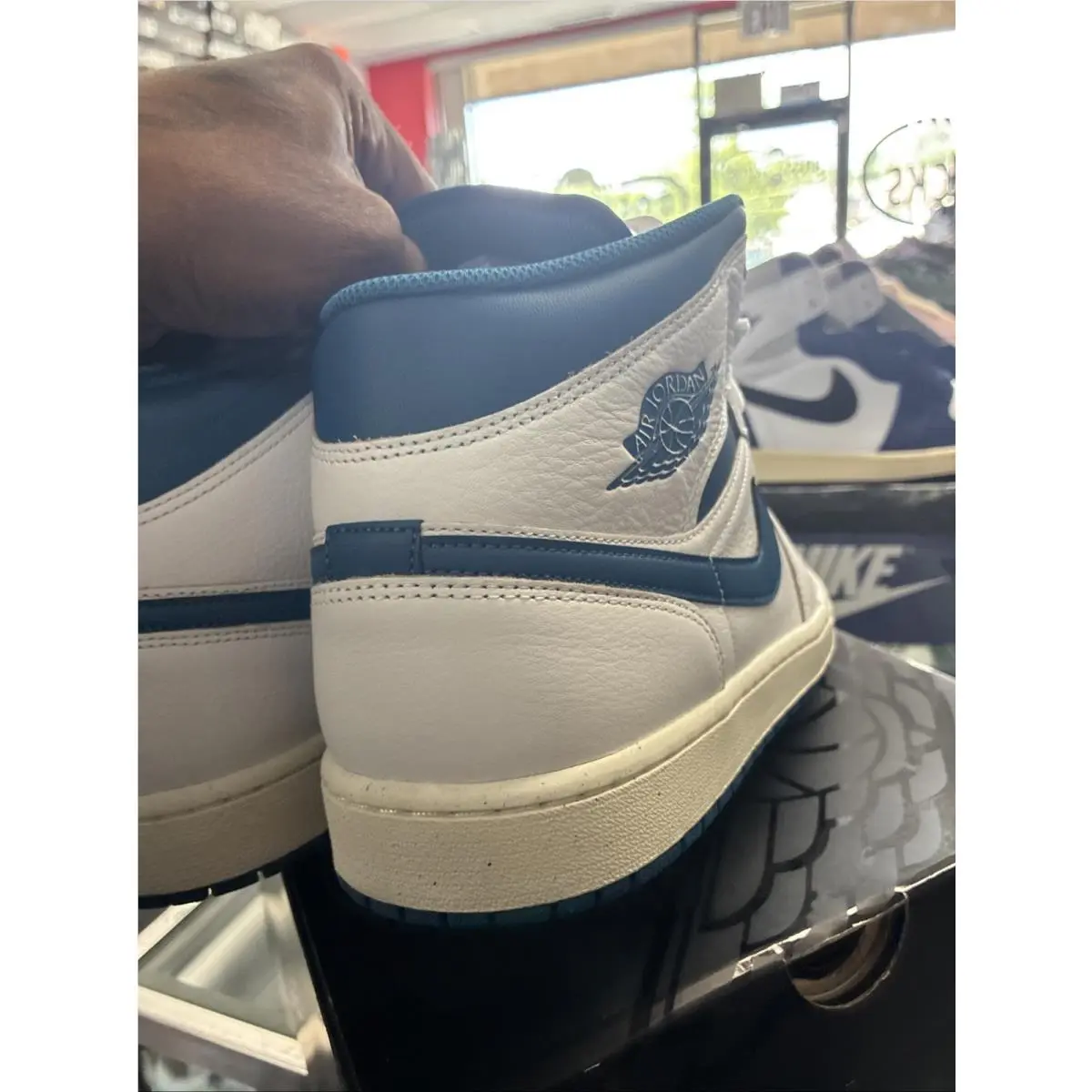Nike shoes - Air Jordan 1 Mid SE - FN5215-141 - Blue 13