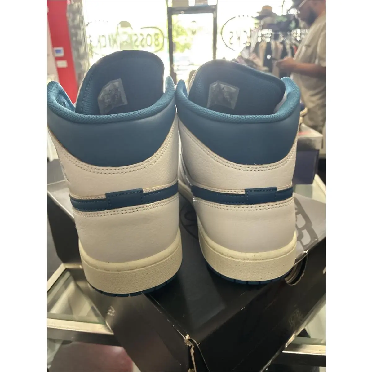 Nike shoes - Air Jordan 1 Mid SE - FN5215-141 - Blue 14