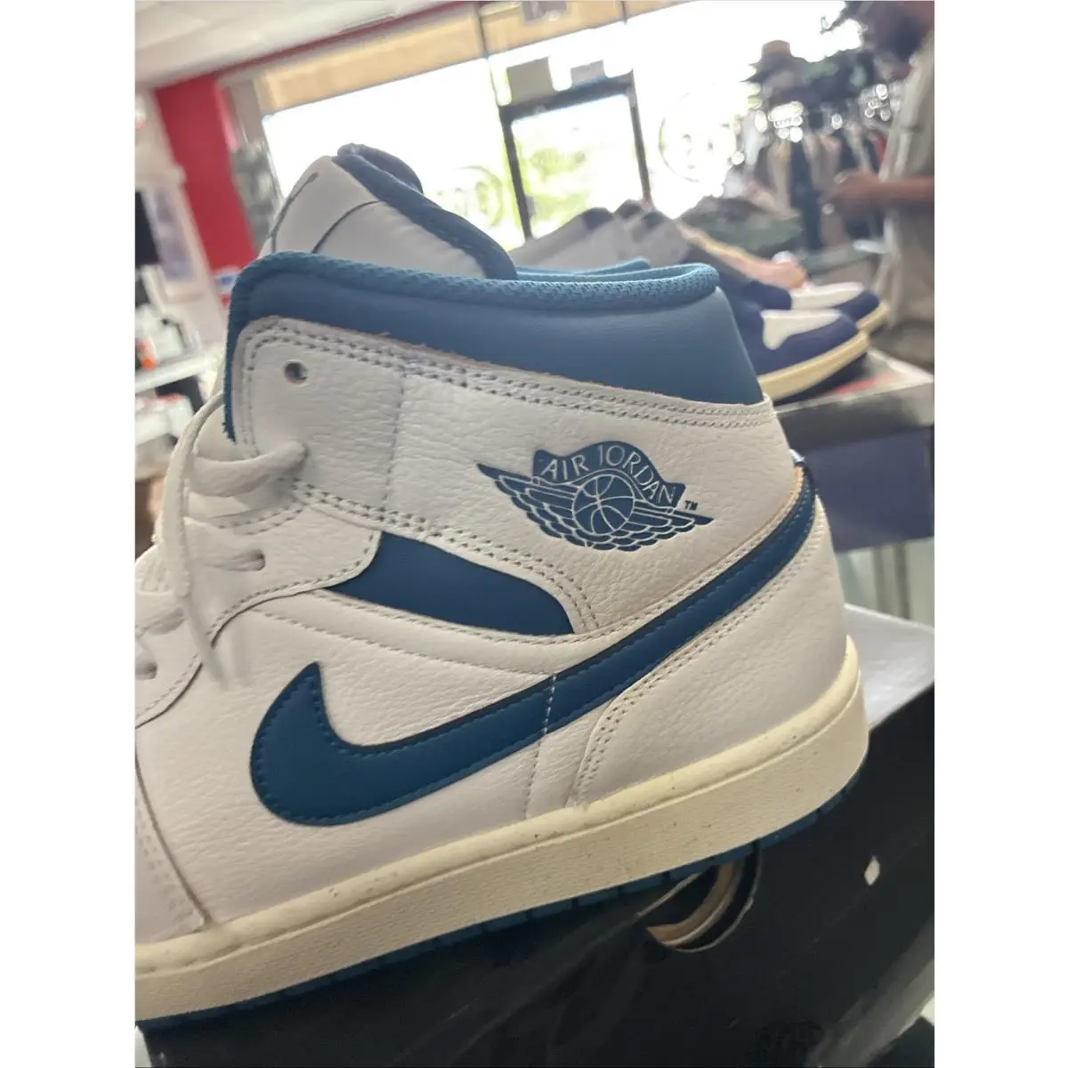 Nike shoes - Air Jordan 1 Mid SE - FN5215-141 - Blue 19