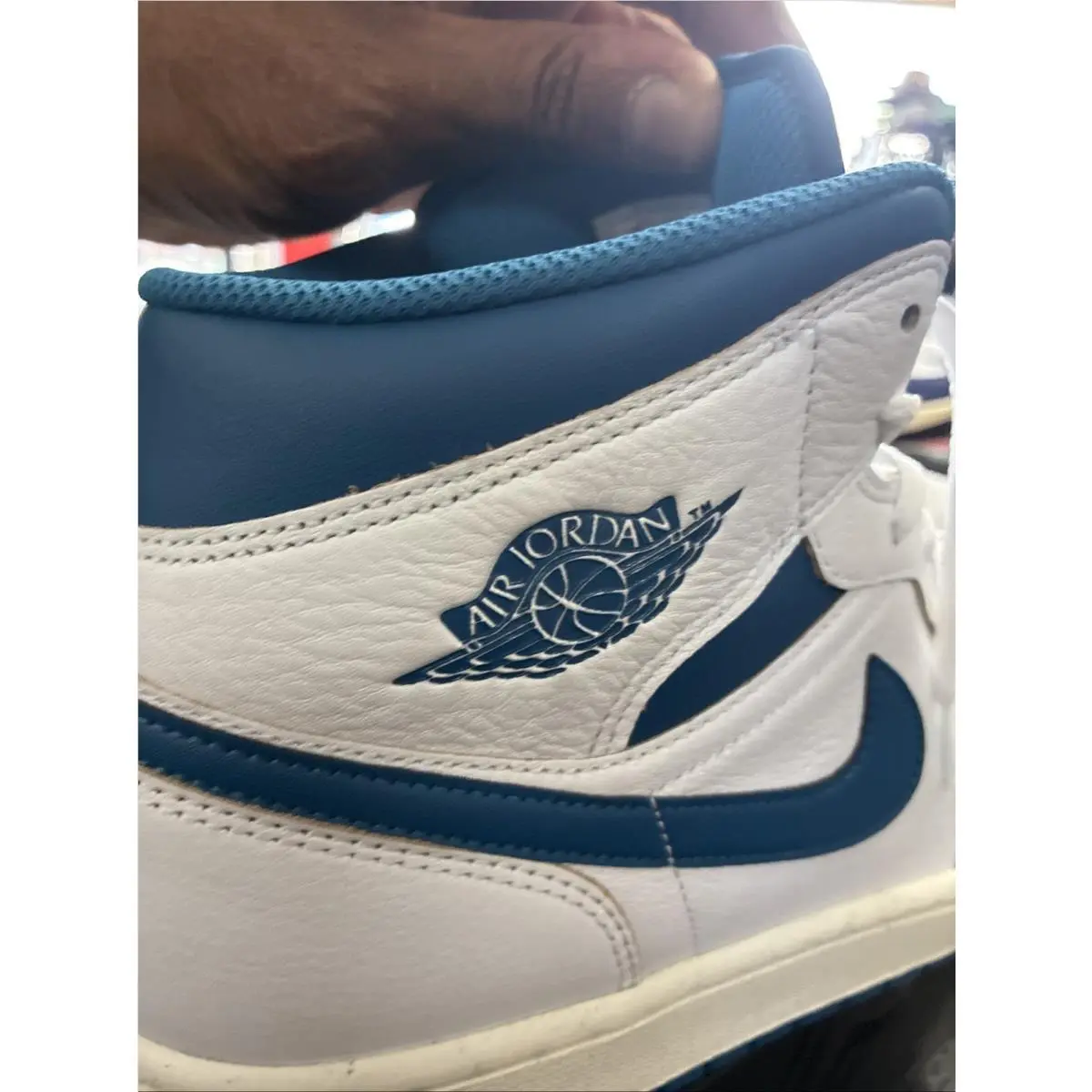 Nike shoes - Air Jordan 1 Mid SE - FN5215-141 - Blue 7