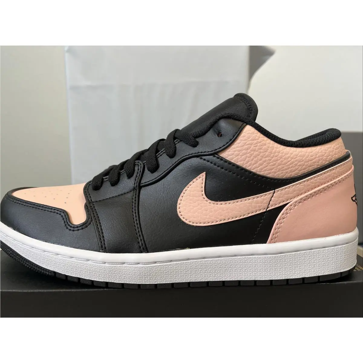 Nike shoes - Air Jordan 1 Low - Air Low - 553558-034 - Black/ Arctic Orange-White 2