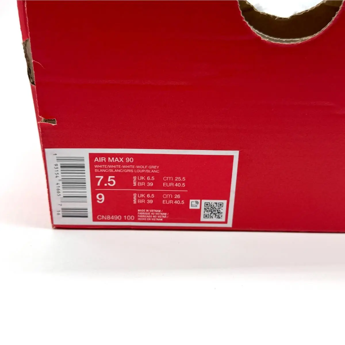 Nike shoes - Nike Air Max 90 - Air Max - CN8490-100 - White (UPC: 193154416657) 8