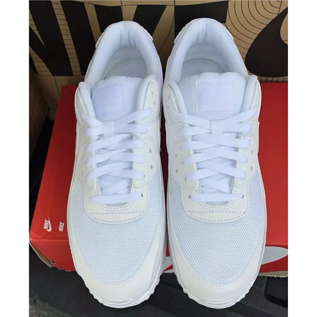 Nike shoes - Nike Air Max 90 - Air Max - CN8490100 - White 4