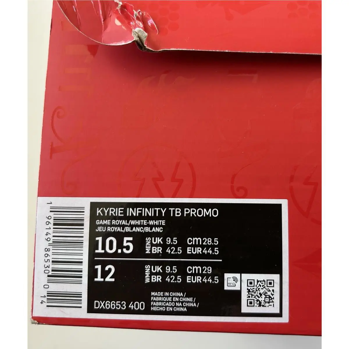 Nike shoes - NIKE KYRIE 6 TB - KYRIE - PROMO - White 8