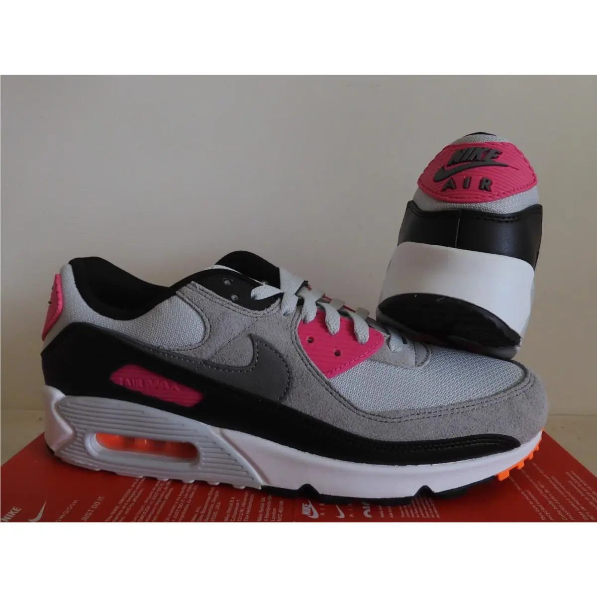 Nike shoes - Nike Air Max 90 - Air Max - FN6958-003 - Pure Platinum/Alchemy Pink/Total Orange/Cool Grey 0