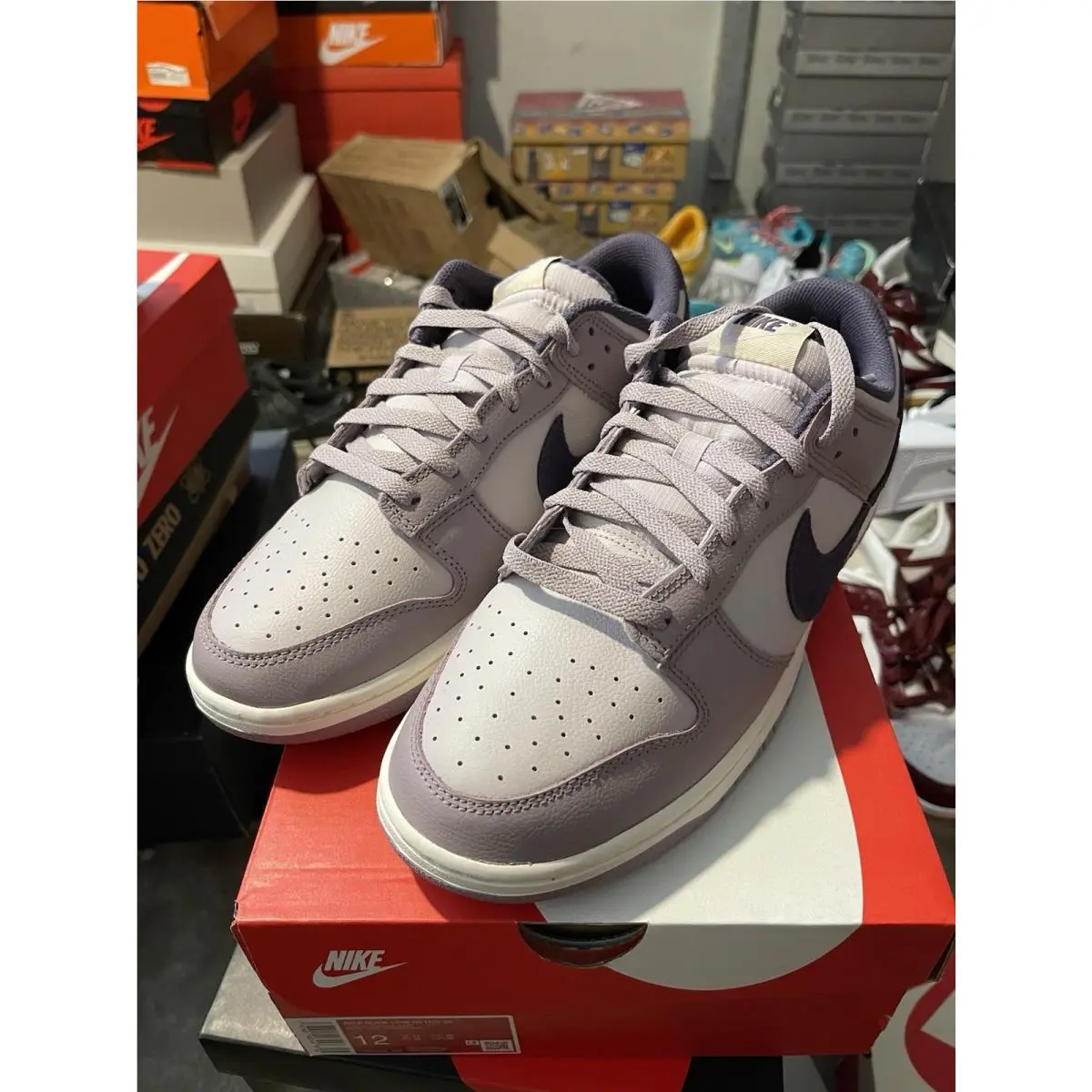 Size 12 -  Dunk SE Low Light Violet Ore by Nike