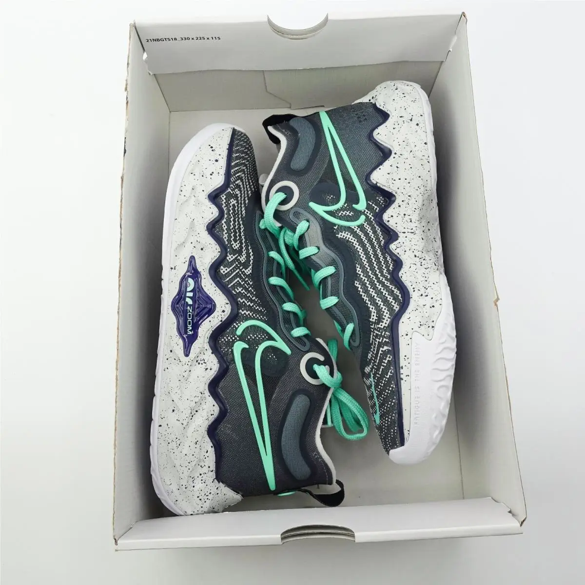 Nike shoes - Nike Air Zoom GT - Air Zoom - CZ0202-400 - Grey, Green 8
