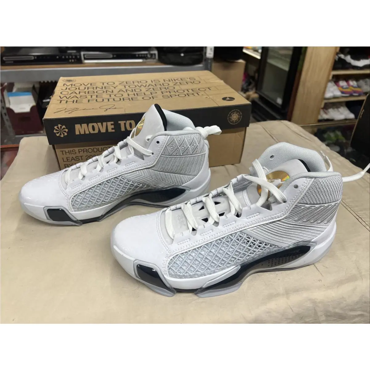 Nike shoes - Air Jordan 38 - Air - FN7481-100 - White 2