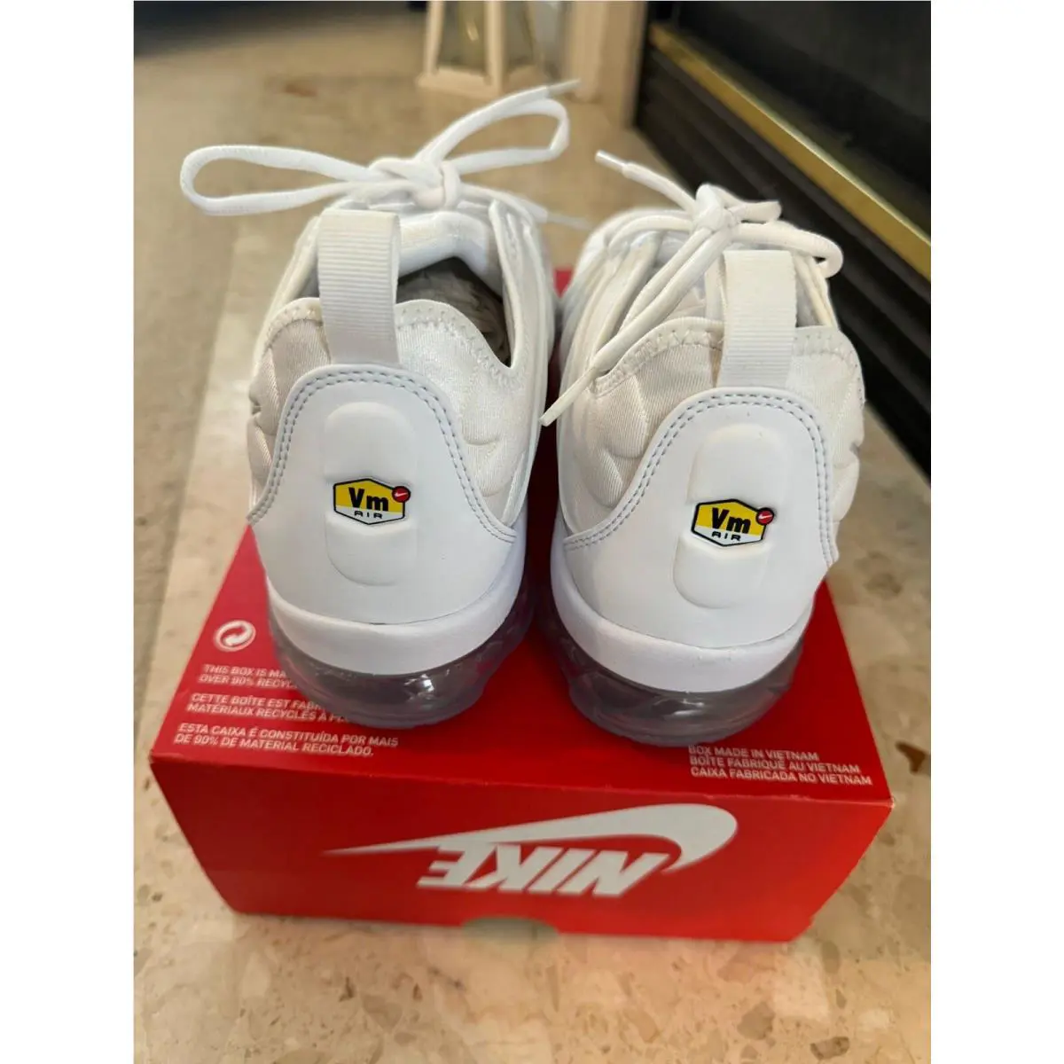 Nike shoes - Nike Air Vapormax Plus - Air Vapormax Plus - 924453-100 - White (UPC: 675911812341) 2