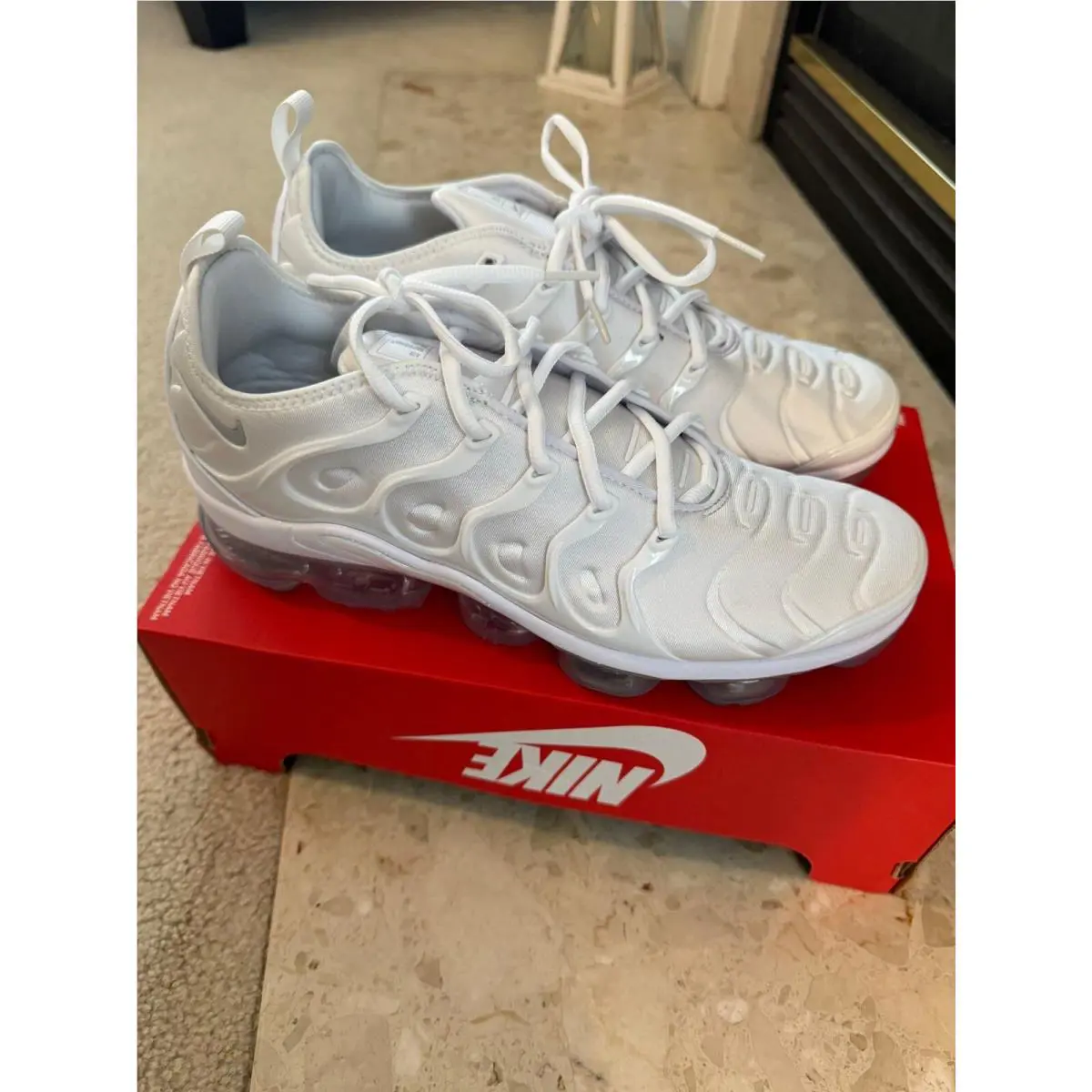 Nike shoes - Nike Air Vapormax Plus - Air Vapormax Plus - 924453-100 - White (UPC: 675911812341) 6