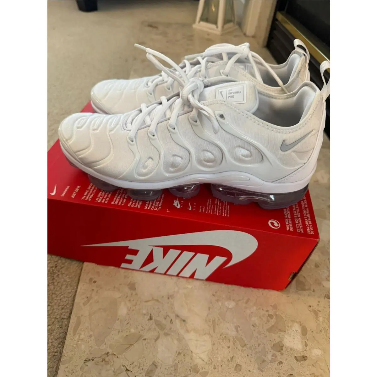 Nike shoes - Nike Air Vapormax Plus - Air Vapormax Plus - 924453-100 - White (UPC: 675911812341) 7
