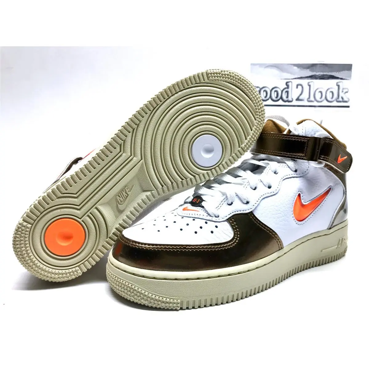 Nike shoes - NIKEAIR FORCE 1 MID - AIR FORCE MID - DH5623-100 - White (UPC: 195866466005) 0