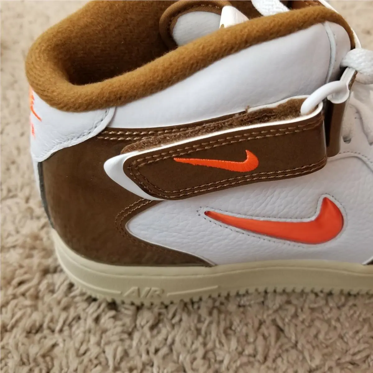 Nike shoes - NIKEAIR FORCE 1 MID - AIR FORCE MID - DH5623-100 - White (UPC: 195866466005) 6