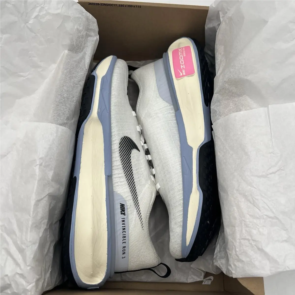 Nike shoes - Nike ZoomX Invincible 3 - ZoomX Invincible - DR2615-100 - Blue 6