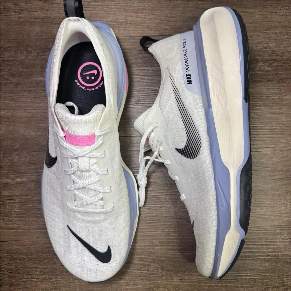 Nike Zoomx Invincible Run Flyknit 3 ‘white Cobalt Bliss’ Mens Size 13 DR2615-100 - White