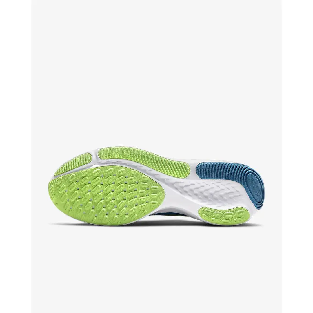 Nike shoes - Nike React Miler 2 - React Miler - CW7121 402 - Imperial Blue/Court Blue-White-Lime Glow (UPC: 195242121078) 9